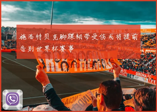 施洛特贝克脚踝韧带受伤或将提前告别世界杯赛事