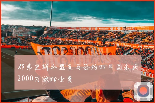 邓弗里斯加盟皇马签约四年国米获2000万欧转会费